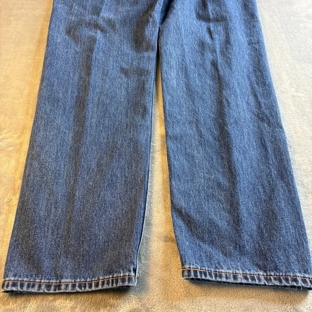 Levis 505 Regular Fit Straight Leg Men's Jeans Blue Medium Wash‎ 38x32 Rugged
